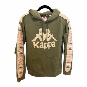 Kappa Olive Green Hoodie size Large